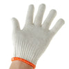White Knitted Cotton Gardening Glove